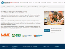 Tablet Screenshot of jornalismoeducativo.com.br